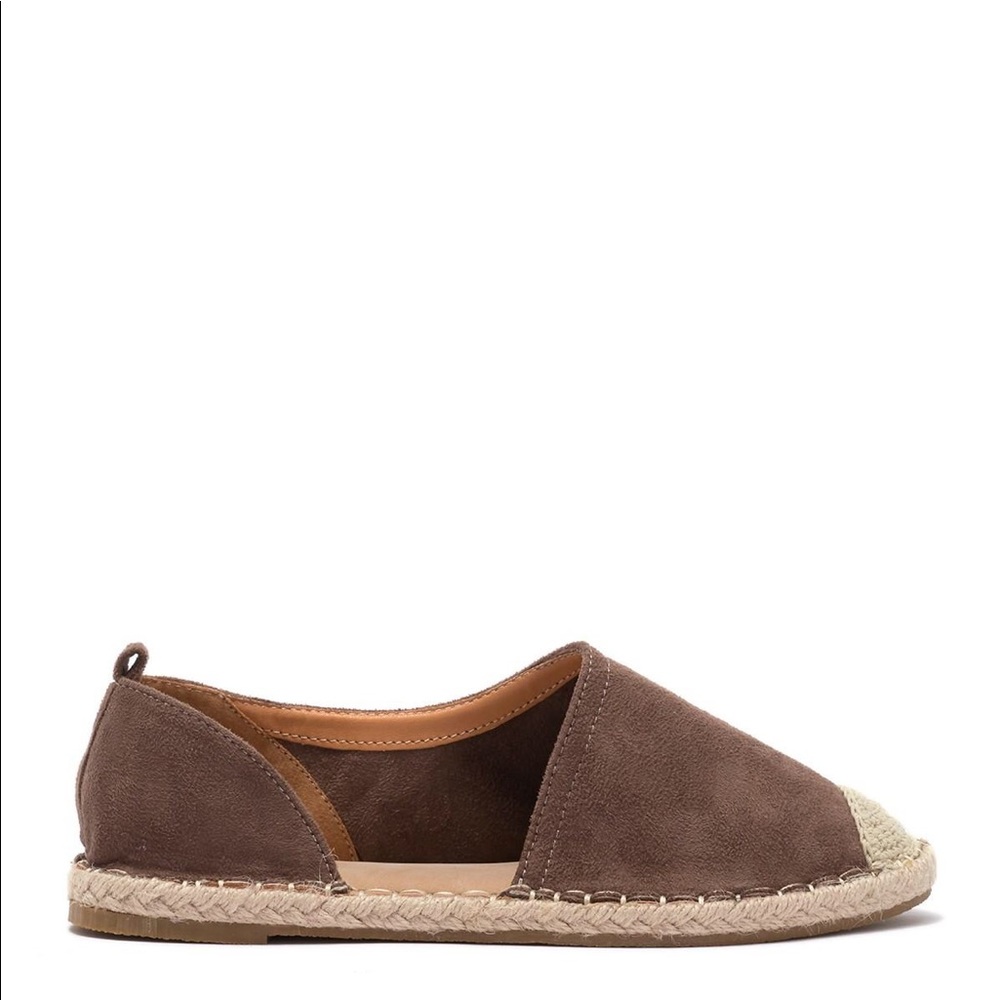 CATHERINE MALANDRINO Cheedah D’orsay Flat NWOT Brn - Picture 2 of 5